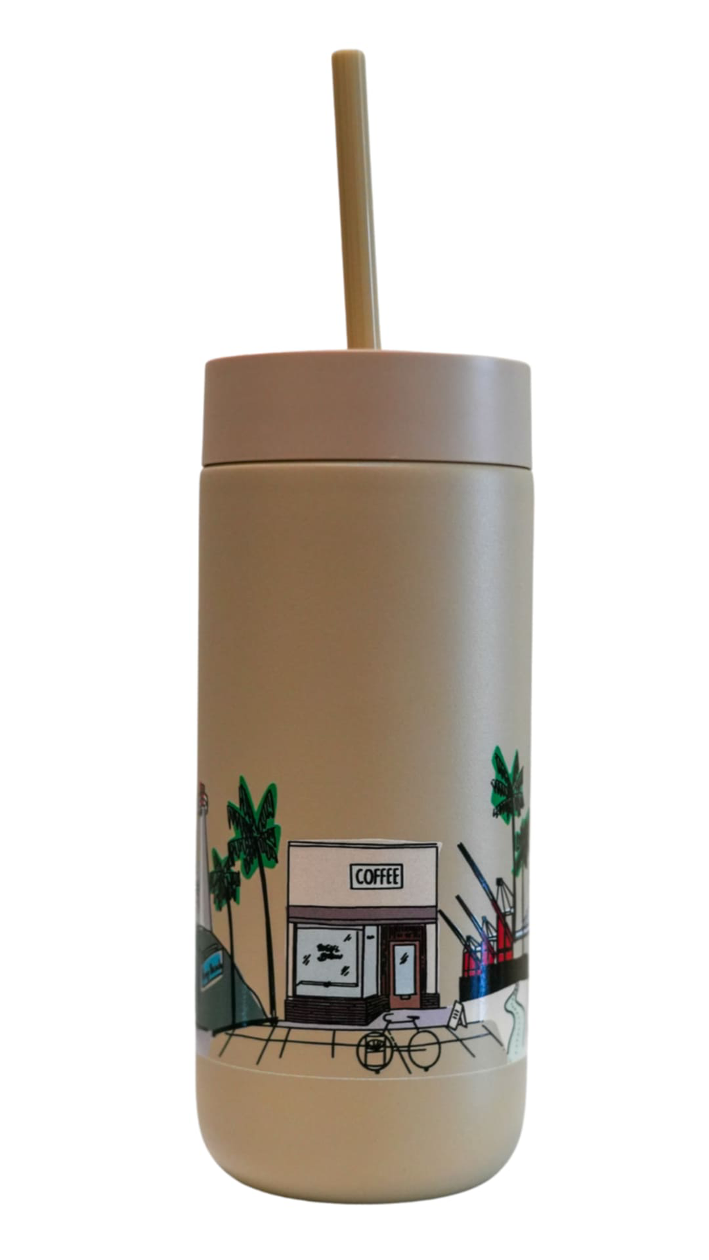 16oz Carter Thermos - Tan