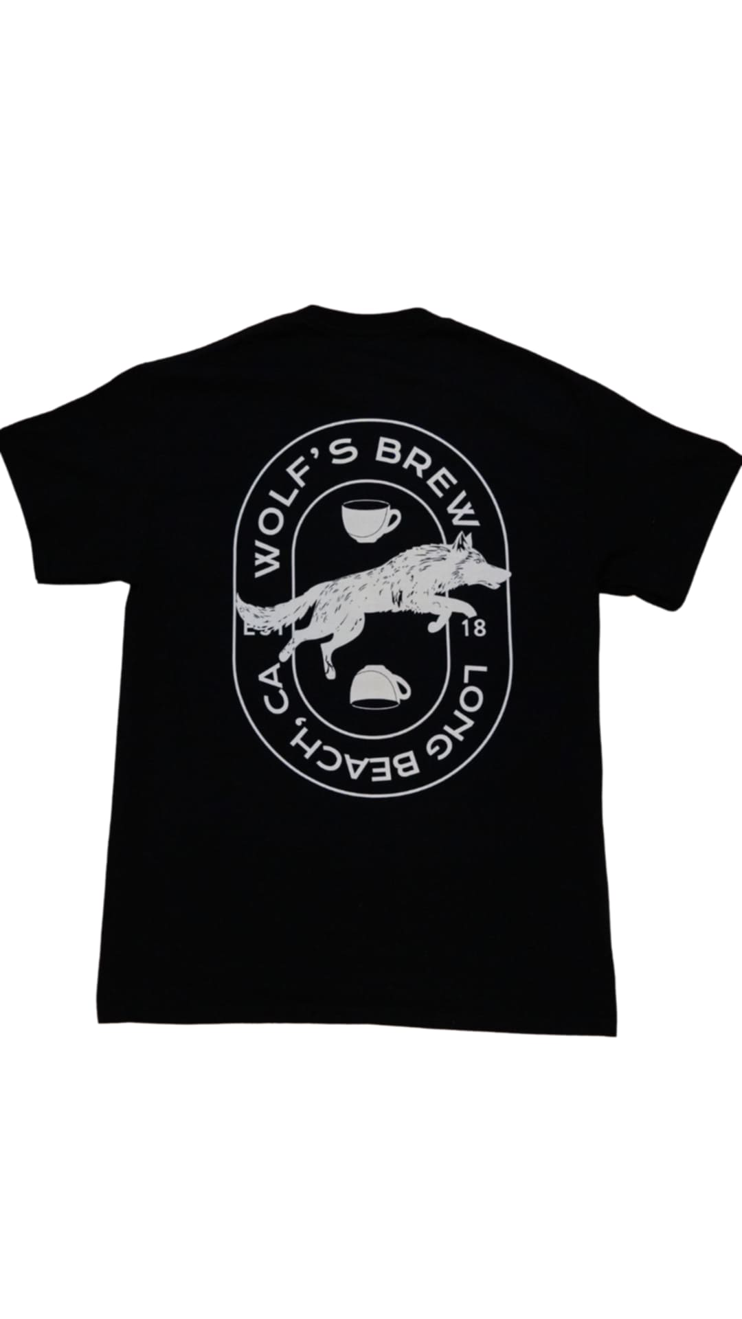 Wolf's Logo Tee - Black