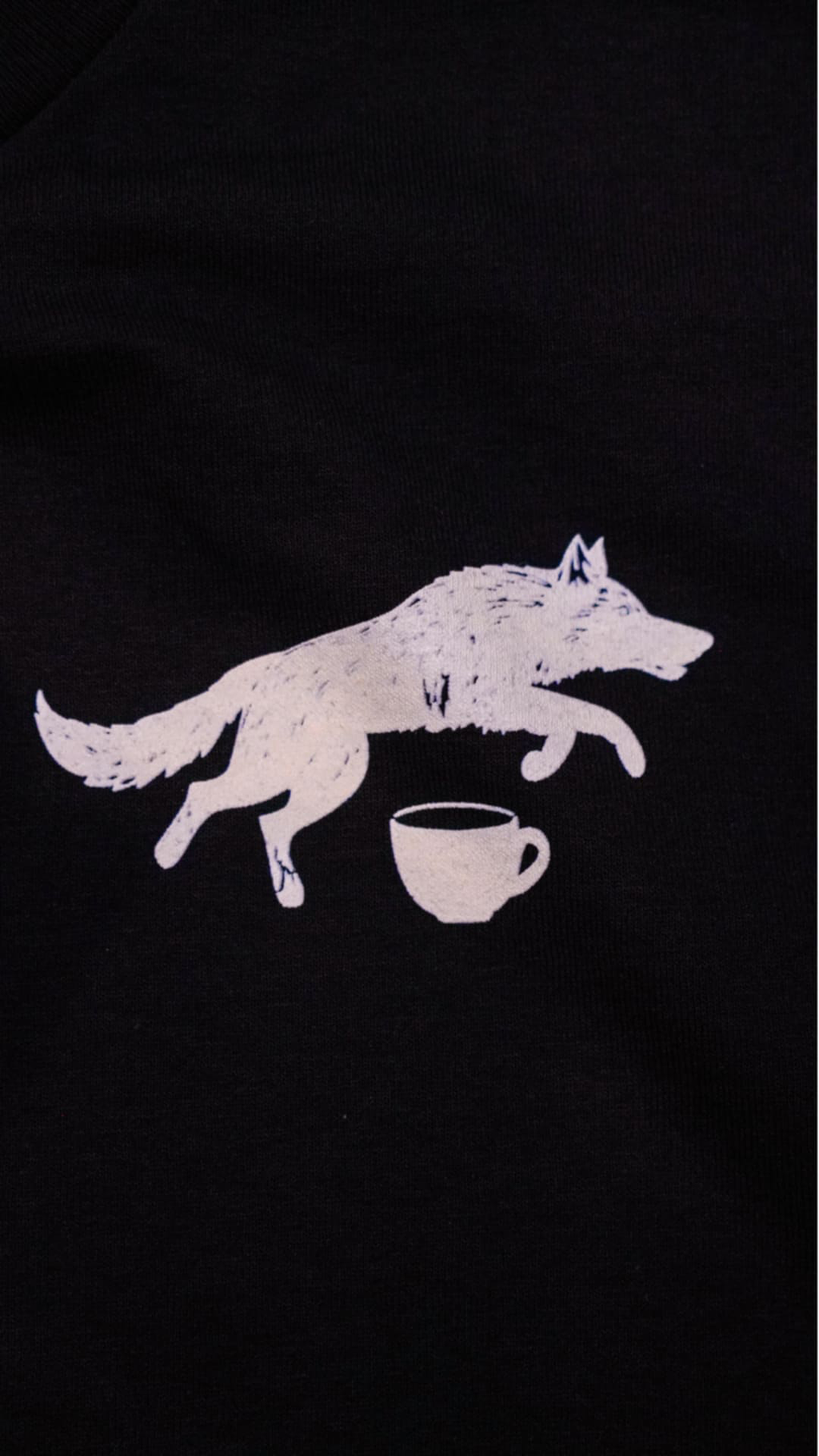 Wolf's Logo Tee - Black