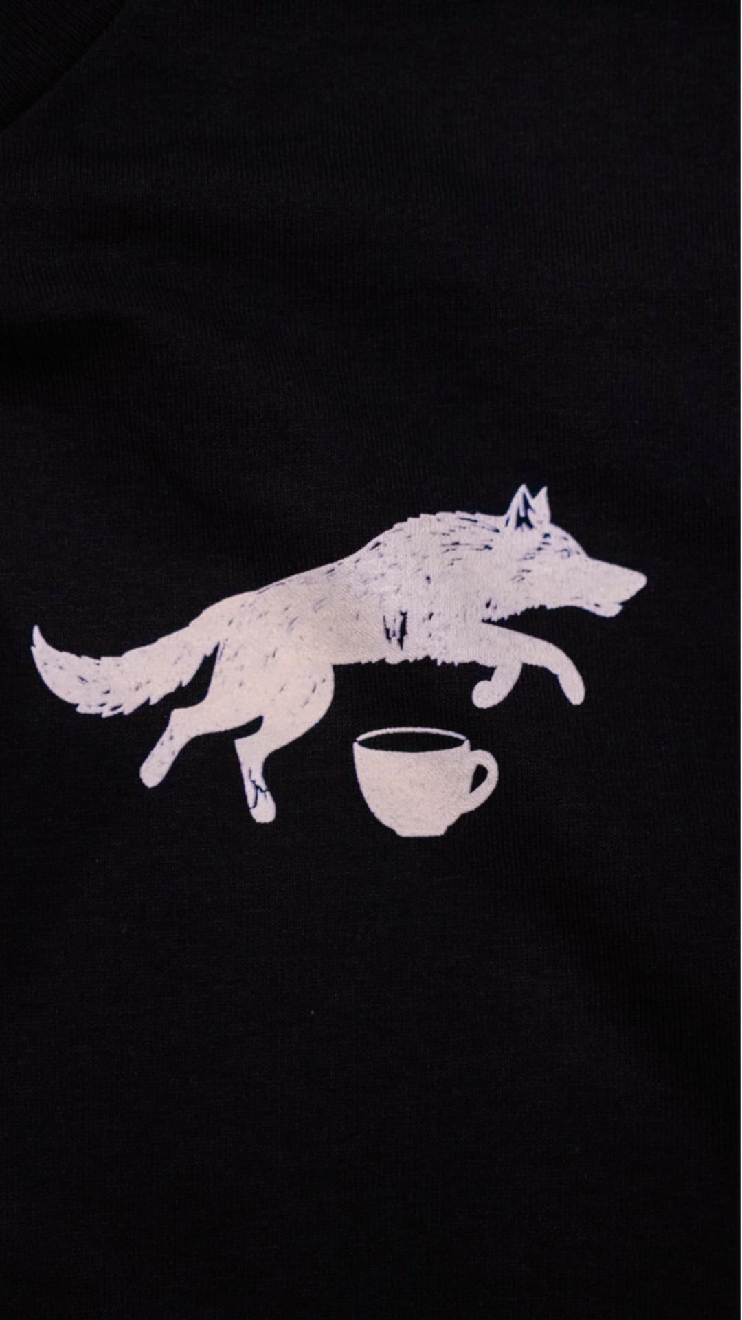 Wolf's Logo Tee - Black