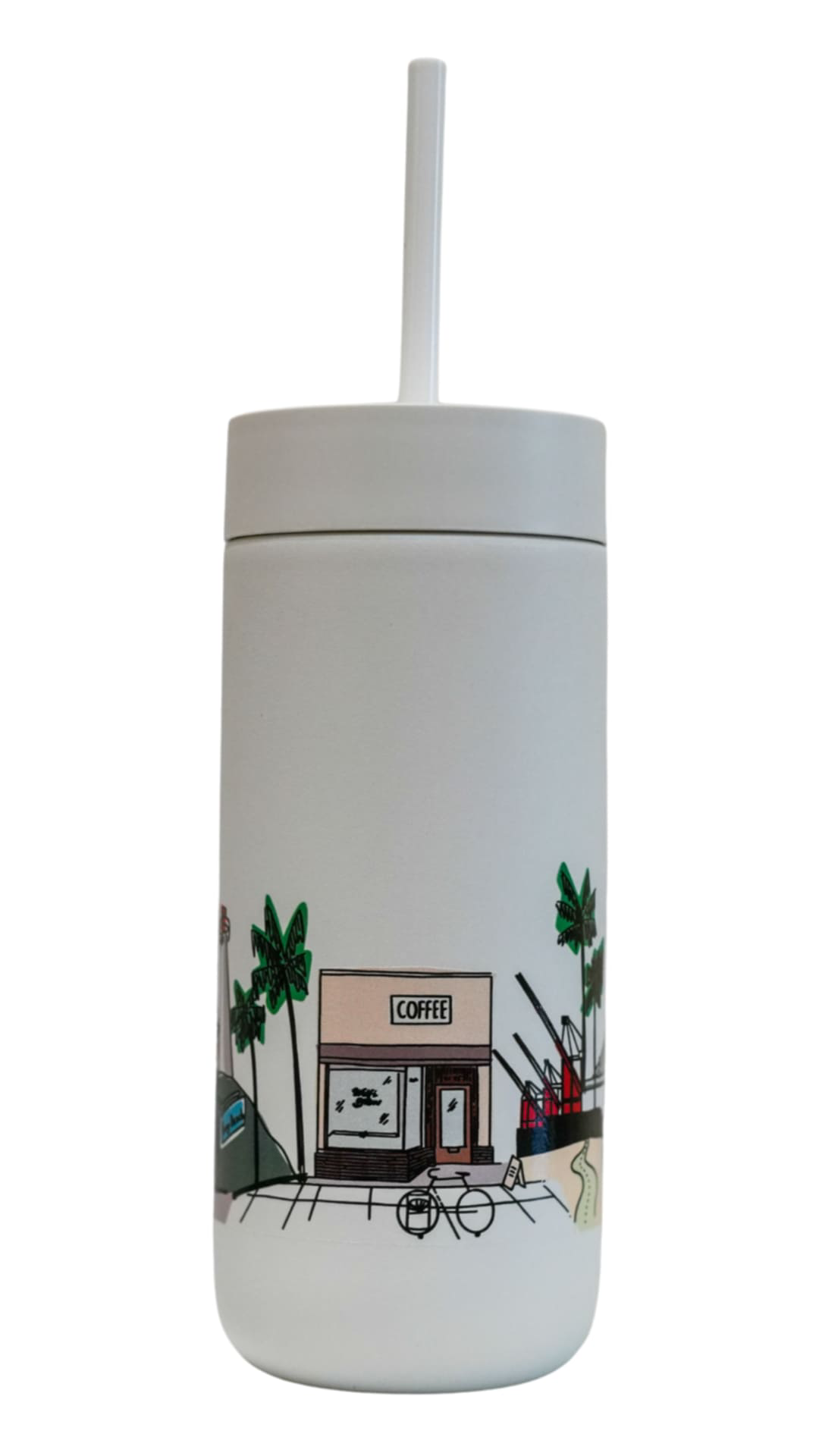16oz Carter Thermos - White